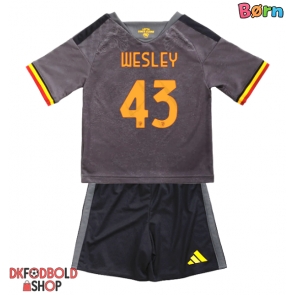AS Roma Wesley Franca #43 Tredje trøje Børn 2026-27 Kort ærmer (+ korte bukser)